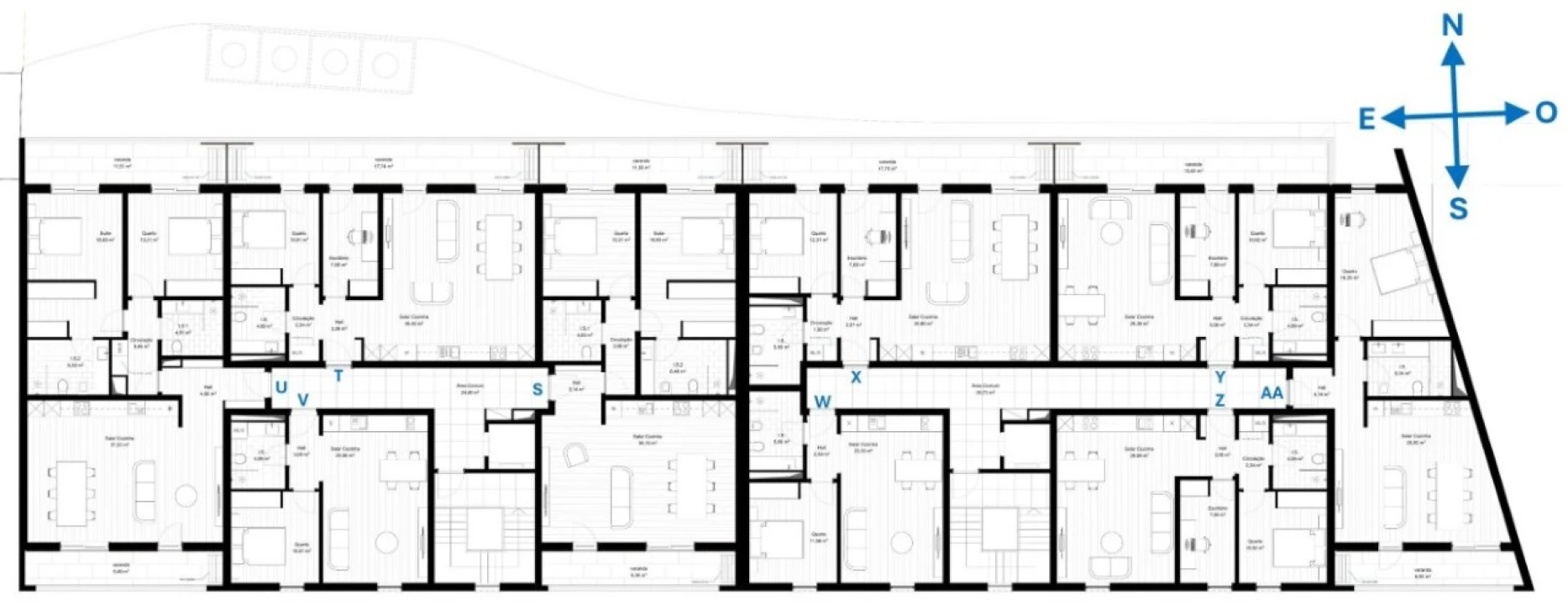 Apartamento T2 para Venda em Portimão Planta 3