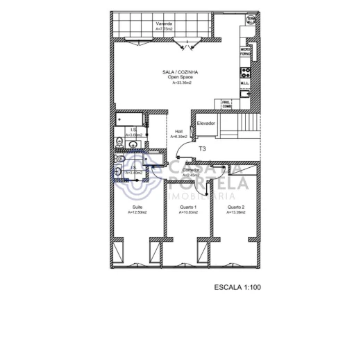 Apartamento T3 para Venda em Benfica Foto 8