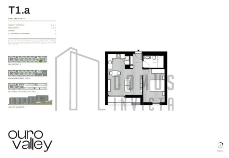 Apartamento T1 para Venda em Rio Tinto Foto 4