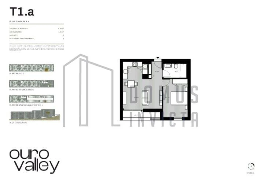 Apartamento T1 para Venda em Rio Tinto Foto 4