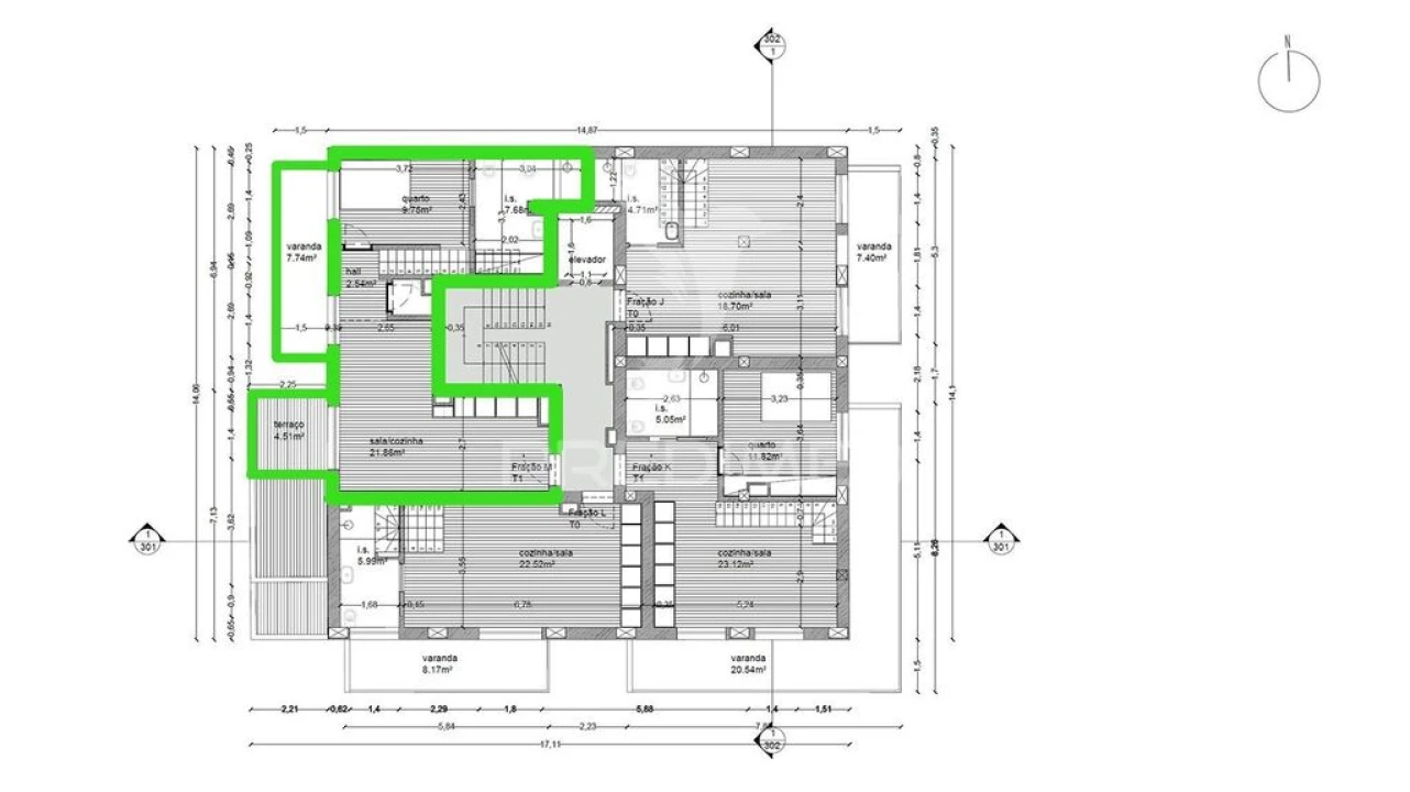 Apartamento T3 para Venda em Monte Gordo Foto 12