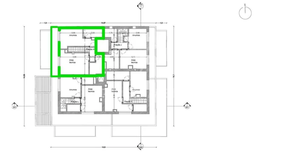 Apartamento T3 para Venda em Monte Gordo Foto 14