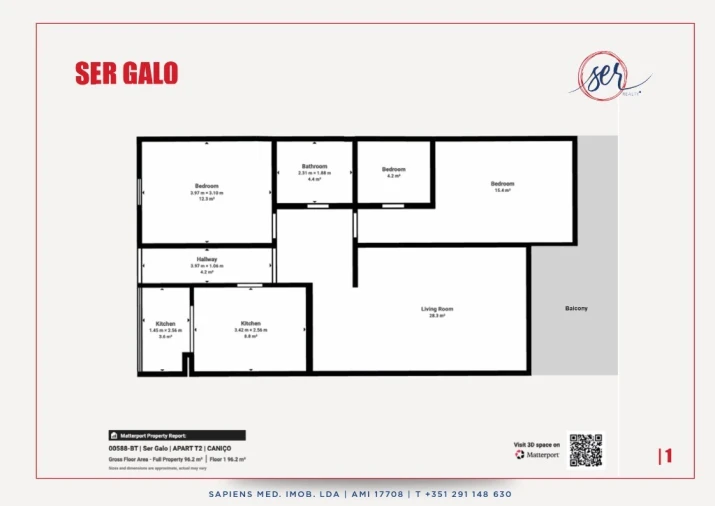 Apartamento T2 para Venda em Caniço Foto 65