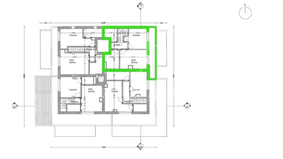 Apartamento T2 para Venda em Monte Gordo Foto 14
