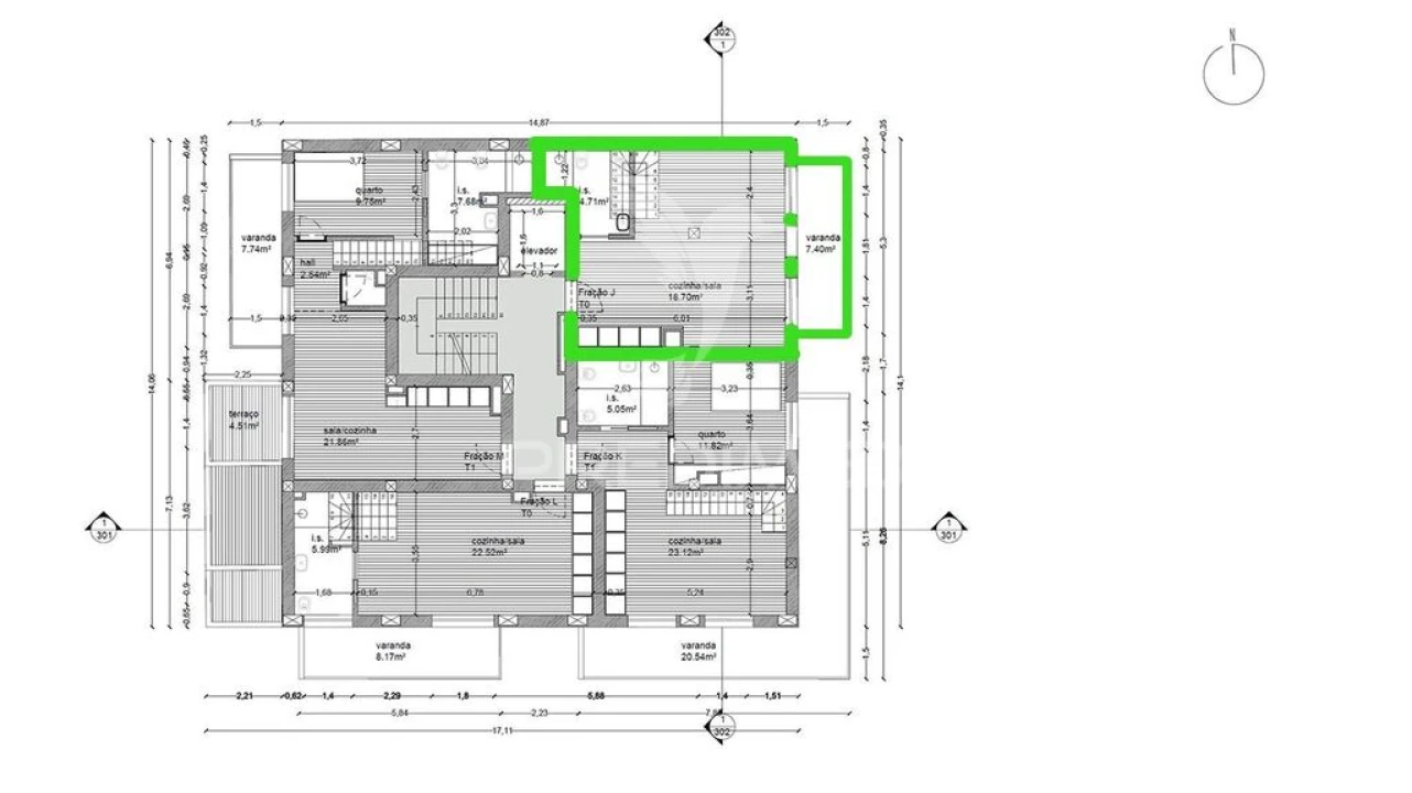 Apartamento T2 para Venda em Monte Gordo Foto 12