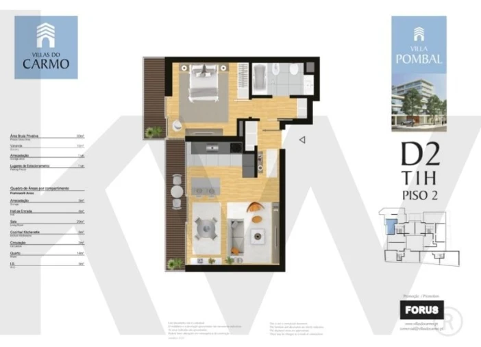Apartamento T1 para Arrendamento em Avenidas Novas Foto 29