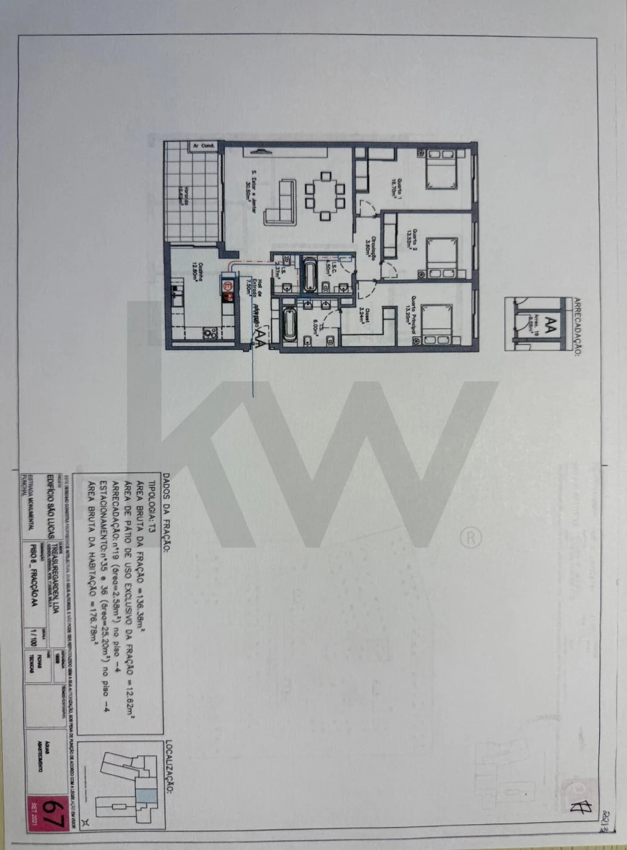 Apartamento T3 para Venda em São Martinho Foto 26