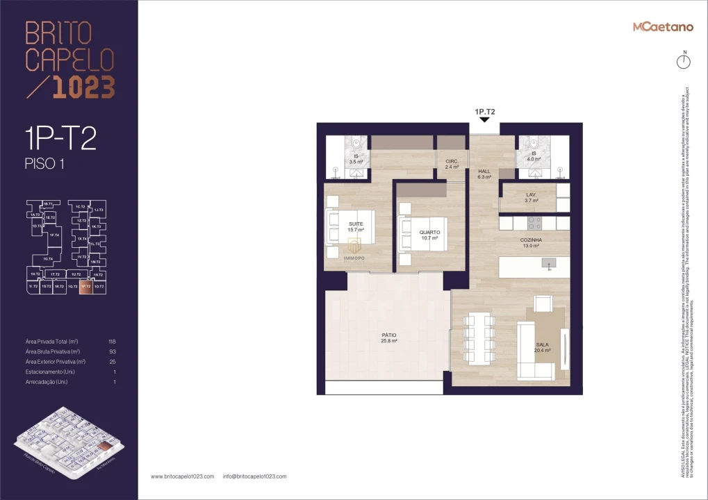 Apartamento T2 para Venda em Matosinhos e Leça da Palmeira Foto 21