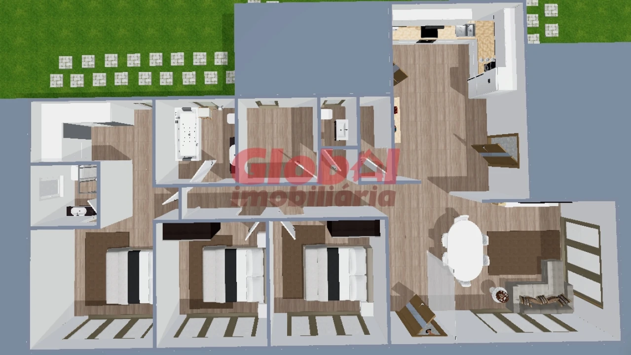 Moradia T3 para Venda em Boa Aldeia, Farminhão e Torredeita Foto 2