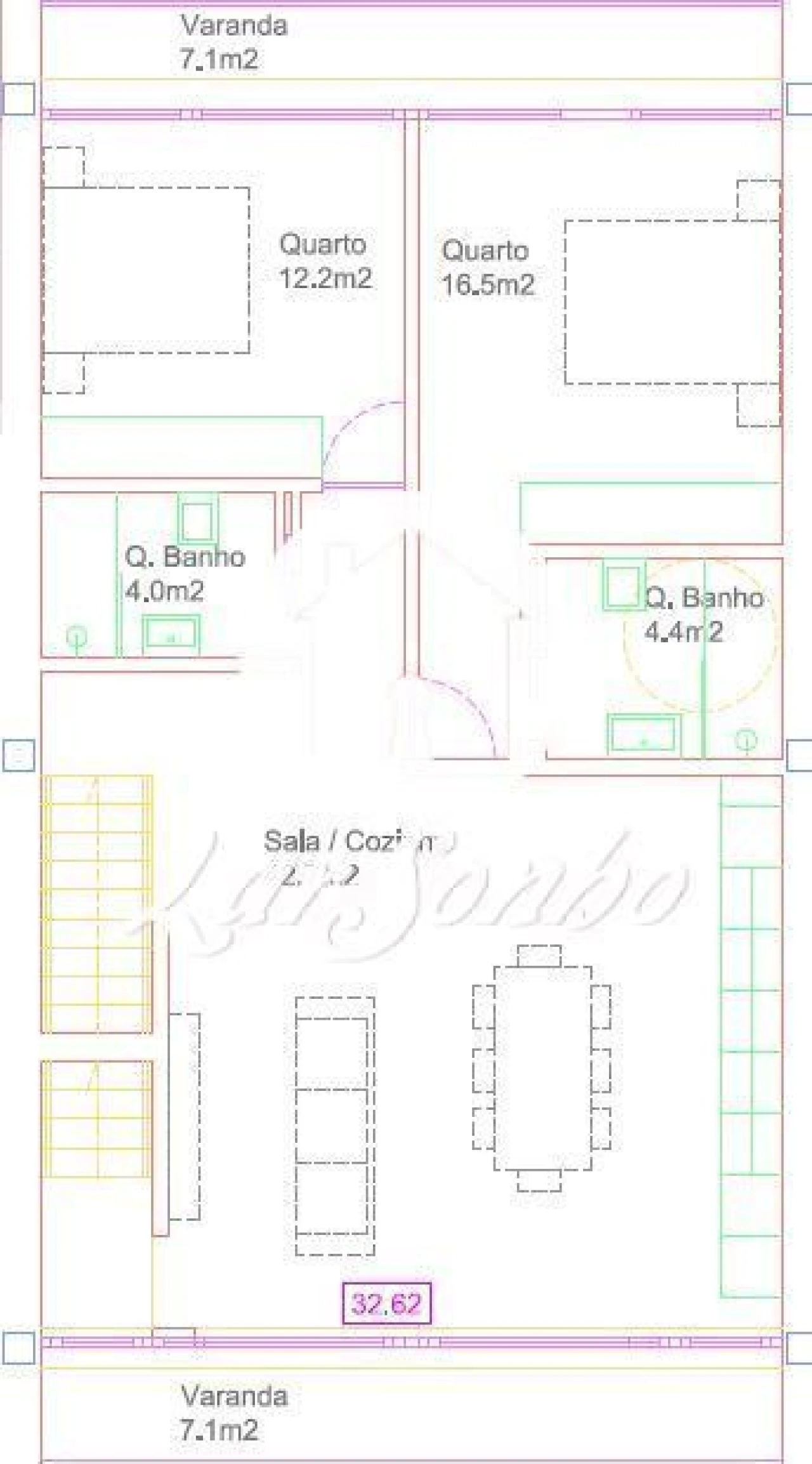 Apartamento T4 para Venda em Arcozelo Foto 21
