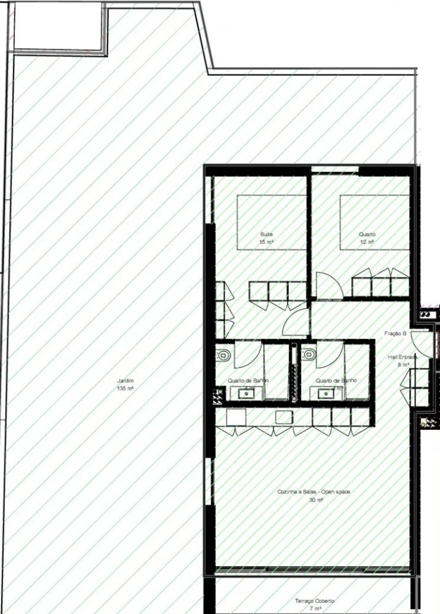 Apartamento T2 para Venda em Oliveira do Douro Foto 19