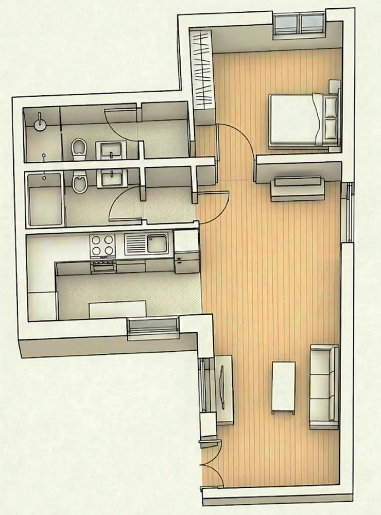 Apartamento T1 para Venda em Penha de França Foto 13