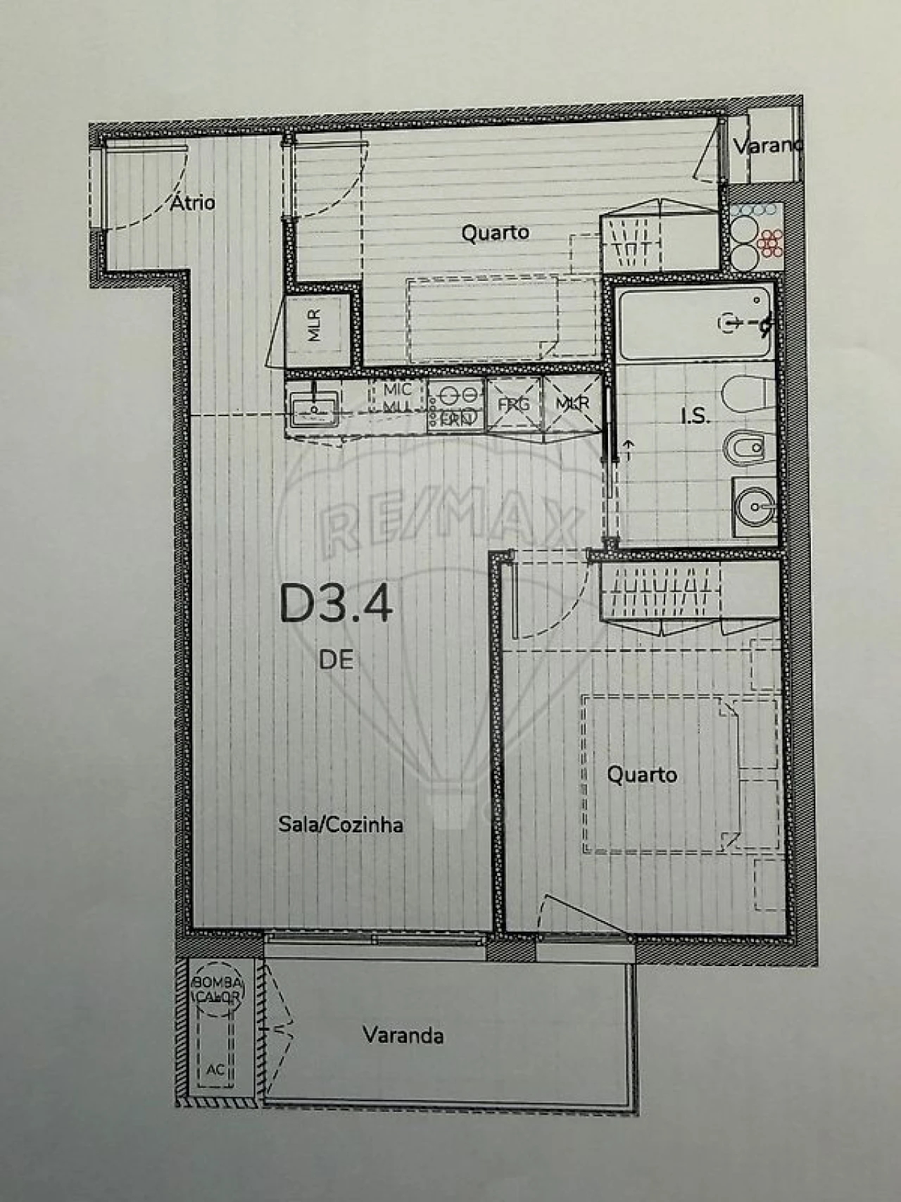 Apartamento T2 para Venda em Oliveira do Douro Foto 3