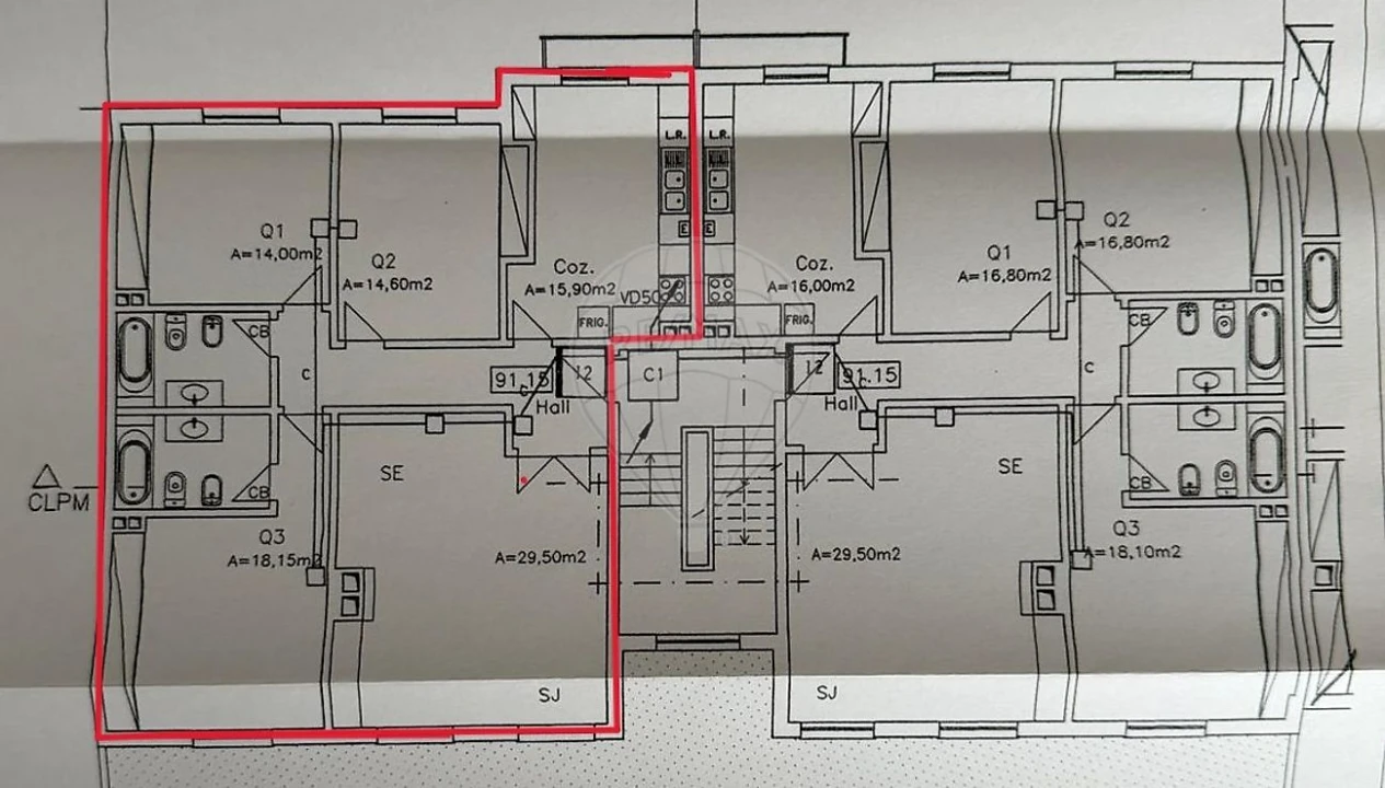 Apartamento T3 para Venda em Carnaxide e Queijas Foto 1
