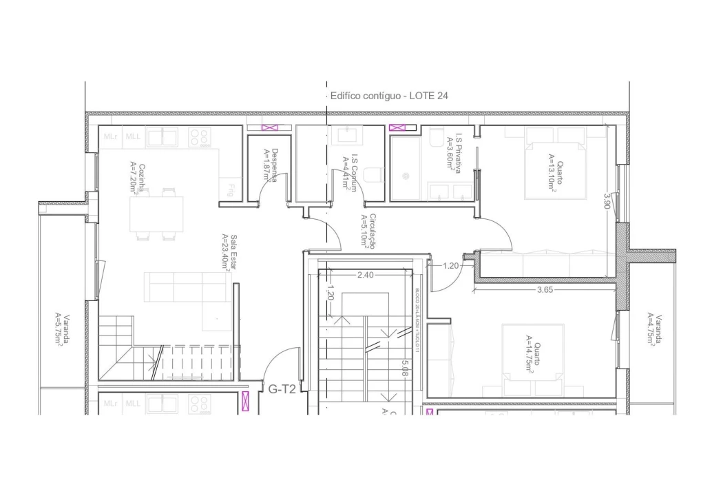Apartamento T2 para Venda em Rio de Loba Foto 1