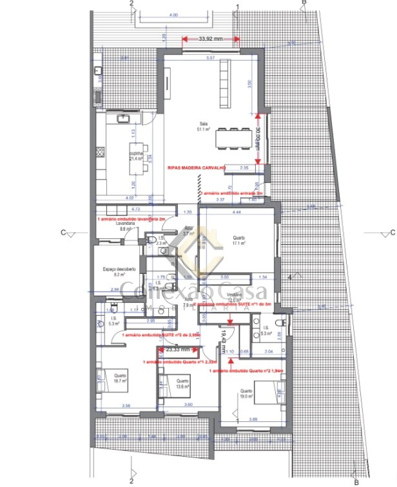 Moradia T4 para Venda em Grijó e Sermonde Foto 24