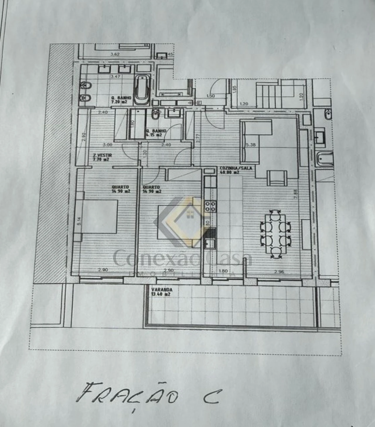 Apartamento T2 para Venda em Mafamude e Vilar do Paraíso Foto 13