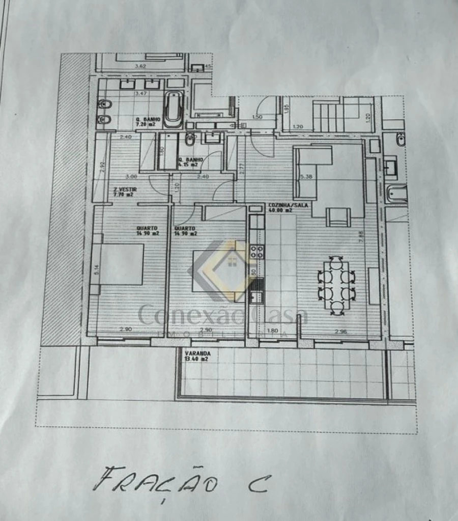 Apartamento T2 para Venda em Mafamude e Vilar do Paraíso Foto 13