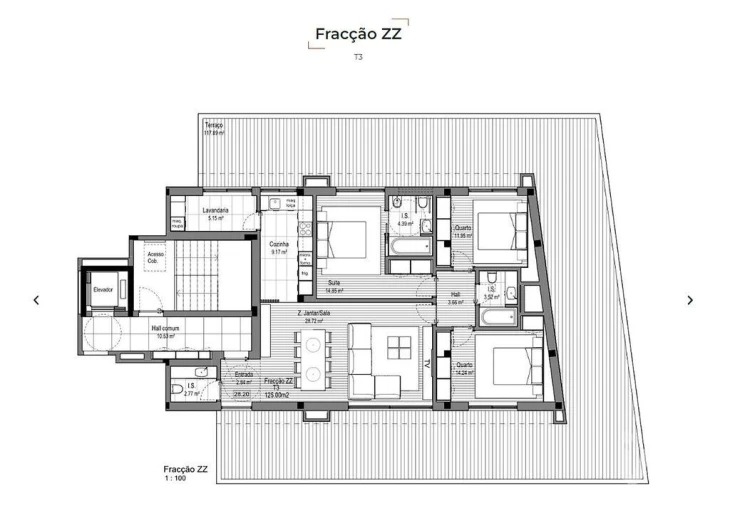 Apartamento T3 para Venda em Espinho Foto 8