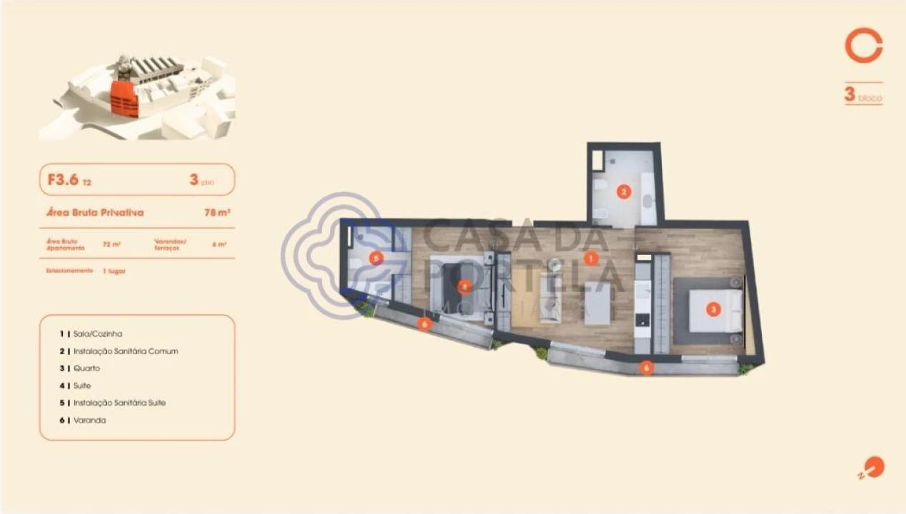 Apartamento T2 para Venda em Lordelo do Ouro e Massarelos Foto 12