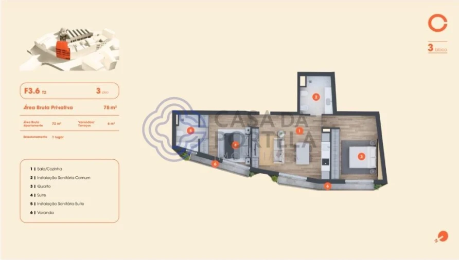 Apartamento T2 para Venda em Lordelo do Ouro e Massarelos Foto 12