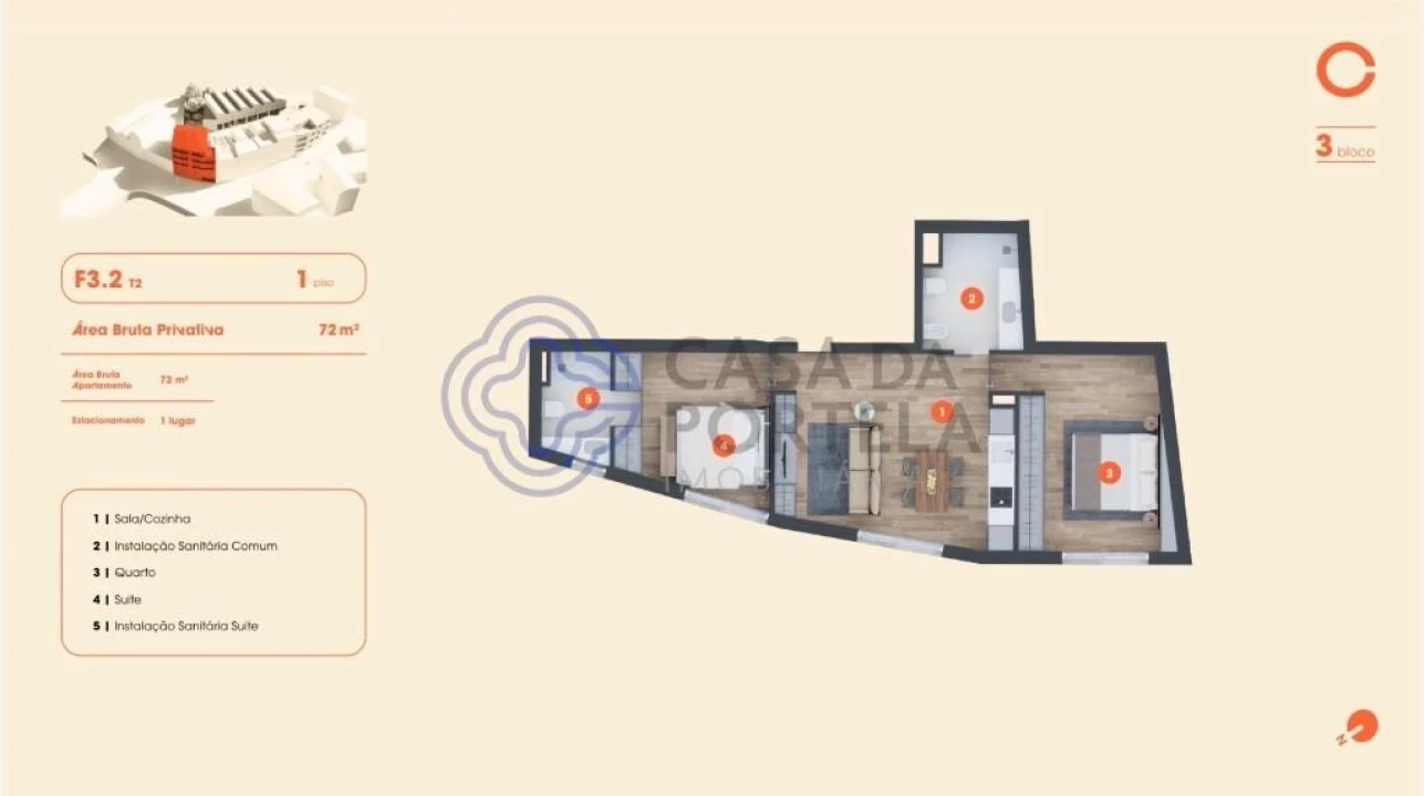Apartamento T2 para Venda em Lordelo do Ouro e Massarelos Foto 12