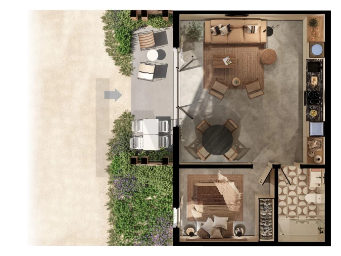 Apartamento T1 para Venda em Grândola e Santa Margarida da Serra Foto 5