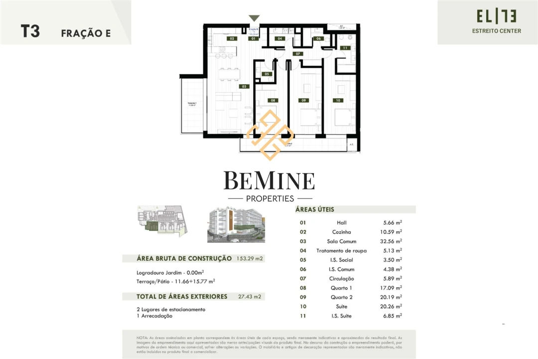 Apartamento T3 para Venda em Estreito de Camara de Lobos Foto 10