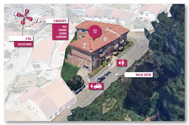 Apartamento T2 para Venda em Baguim do Monte (Rio Tinto) Foto 45