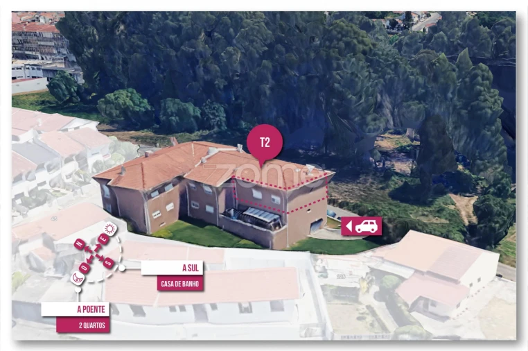 Apartamento T2 para Venda em Baguim do Monte (Rio Tinto) Foto 44