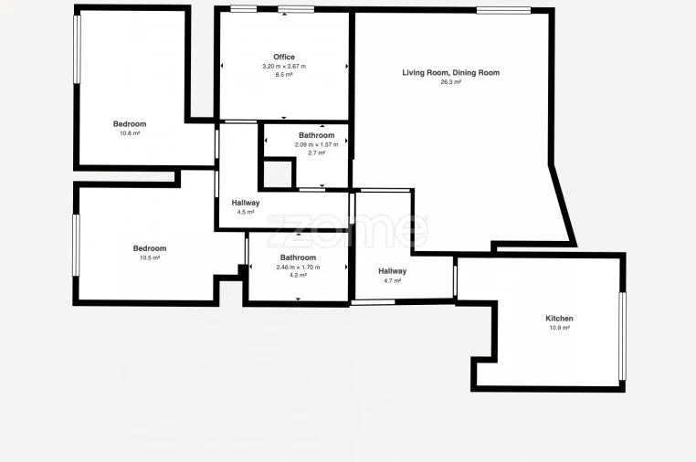 Apartamento T3 para Venda em Gulpilhares e Valadares Foto 46