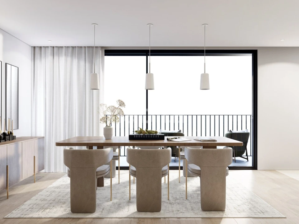 Apartamento T3 para Venda em São João Baptista Foto 1