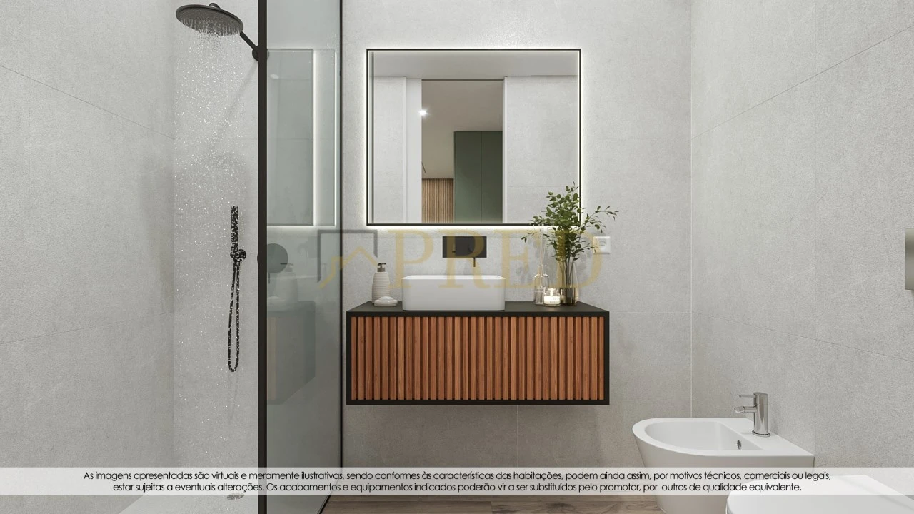 Apartamento T2 para Venda em Mafamude e Vilar do Paraíso Foto 14