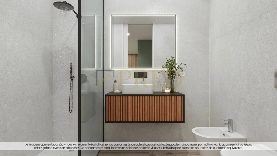 Apartamento T2 para Venda em Mafamude e Vilar do Paraíso Foto 14