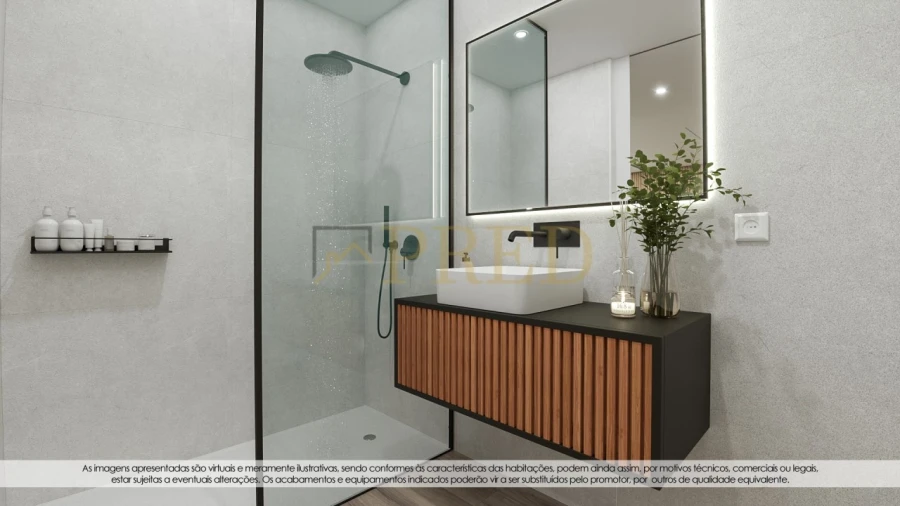 Apartamento T2 para Venda em Mafamude e Vilar do Paraíso Foto 15