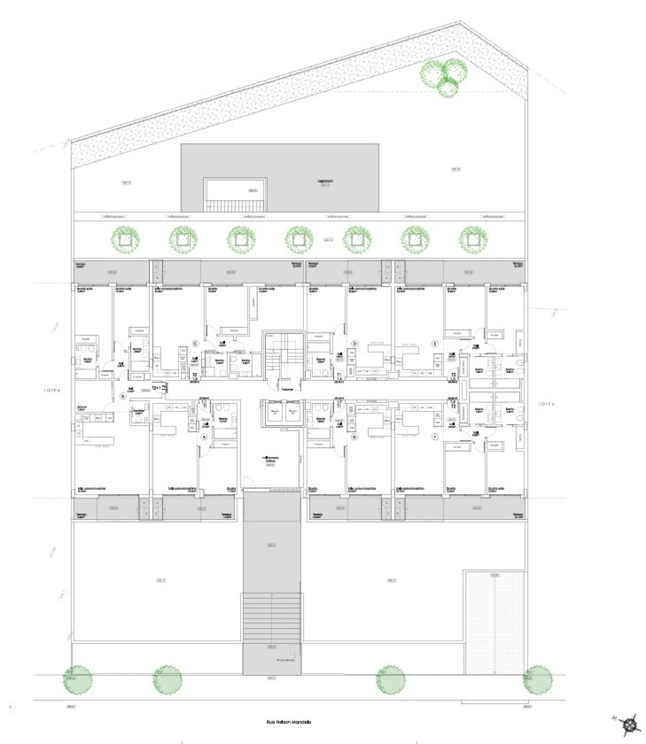 Apartamento T2 para Venda em São João da Madeira Planta 2