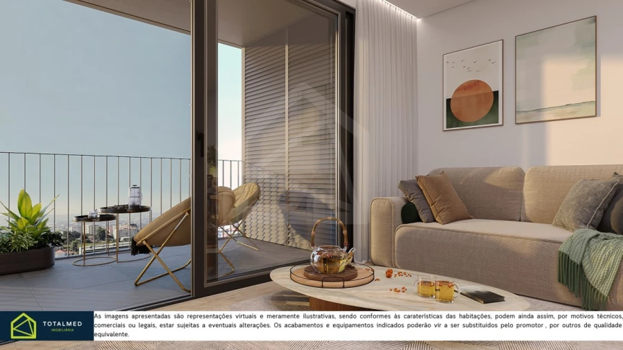 Apartamento T2 para Venda em São João da Madeira Foto 7