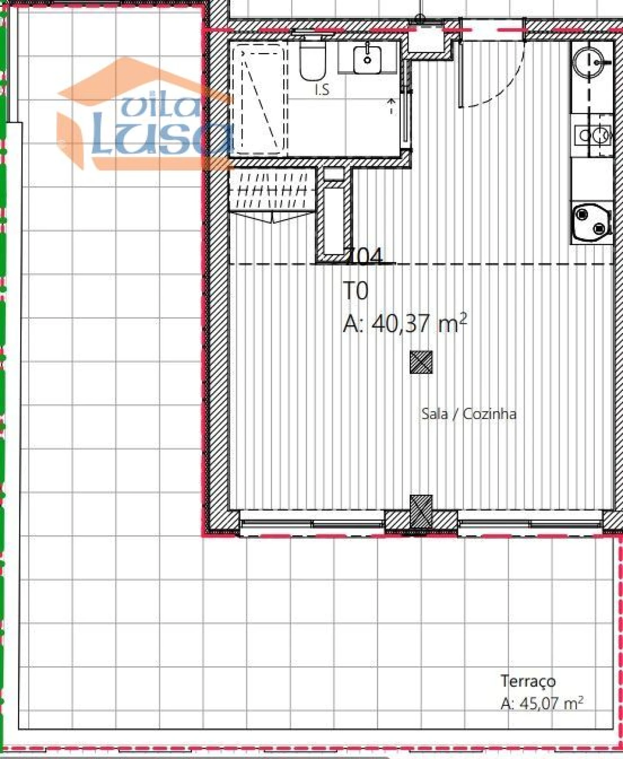 Apartamento T0 para Venda em Mafamude e Vilar do Paraíso Foto 11