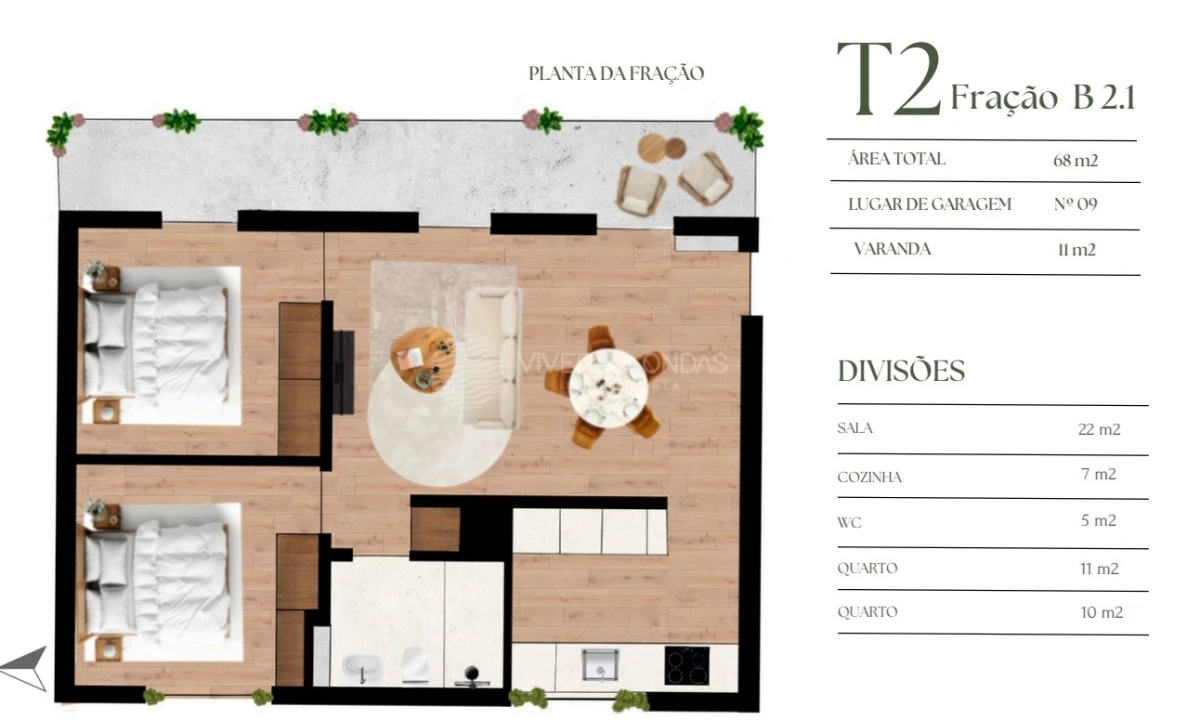 Apartamento T2 para Venda em Campanhã Foto 25