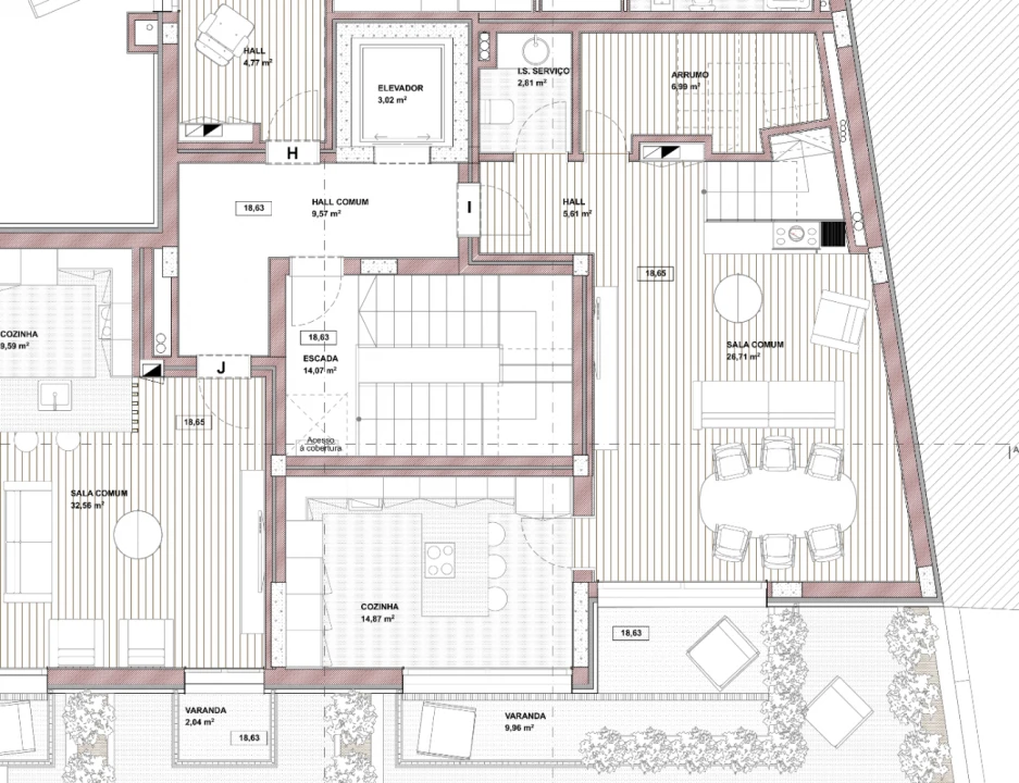 Apartamento T3 para Venda em Glória e Vera Cruz Foto 32