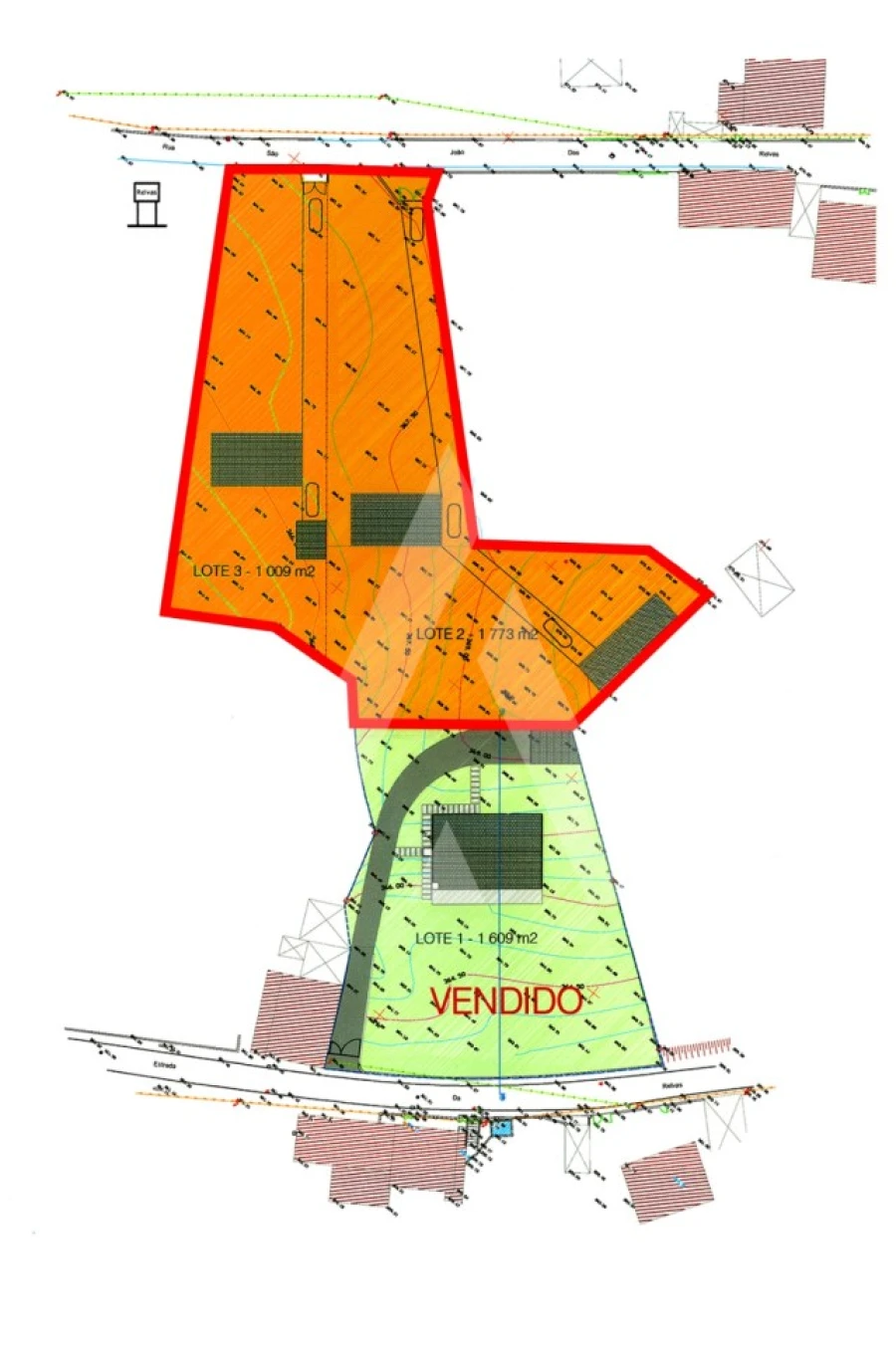 Terreno para Venda em Maçãs de D. Maria