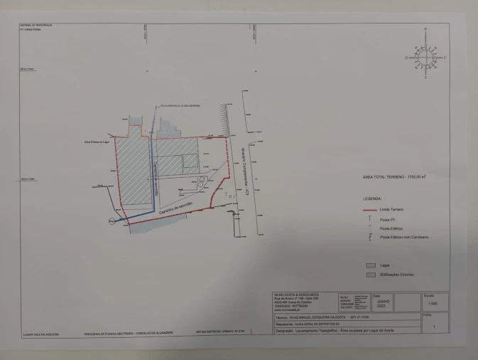 Armazém para Venda em Pussos São Pedro Planta 1