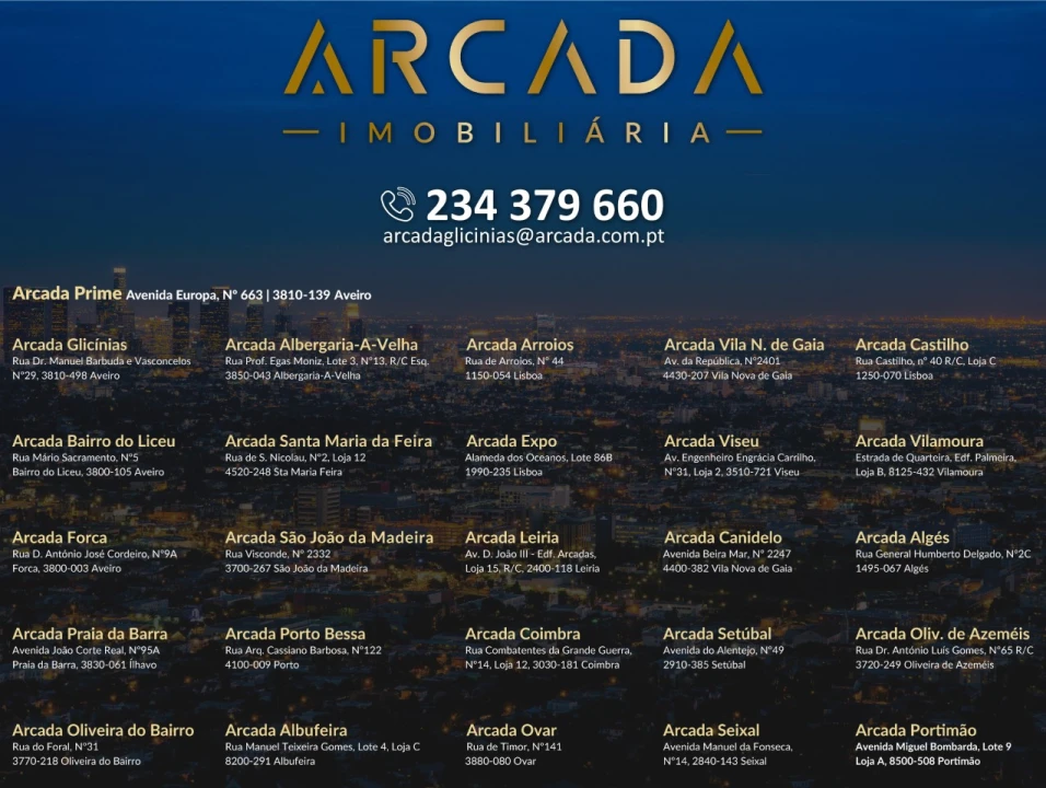 Apartamento T1 para Arrendamento em Glória e Vera Cruz Foto 34
