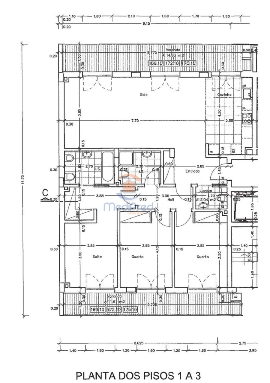 Apartamento T3 para Venda em Santo António dos Cavaleiros e Frielas Foto 22
