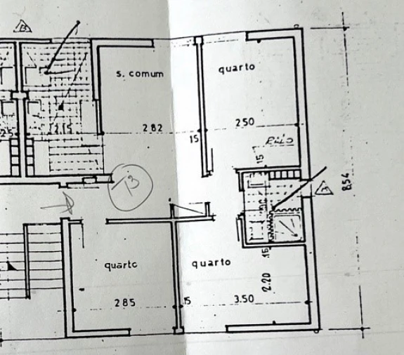 Apartamento T3 para Venda em Laranjeiro e Feijó Planta 1