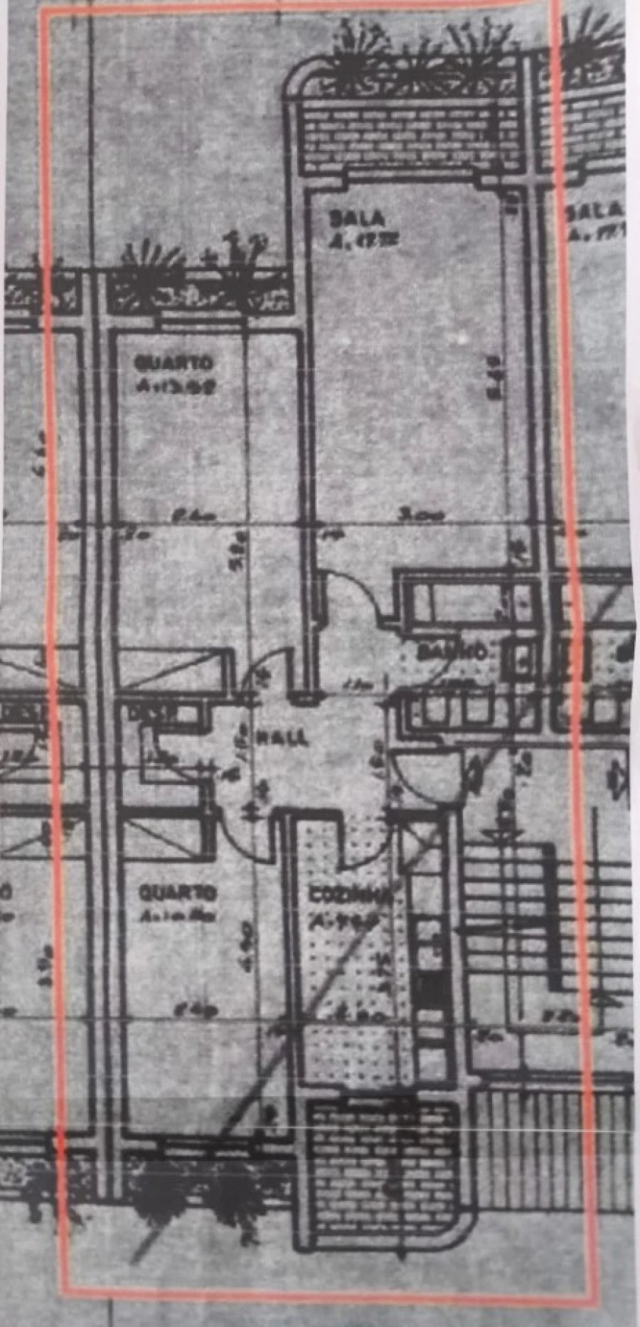 Apartamento T2 para Arrendamento em Cascais e Estoril Planta 1