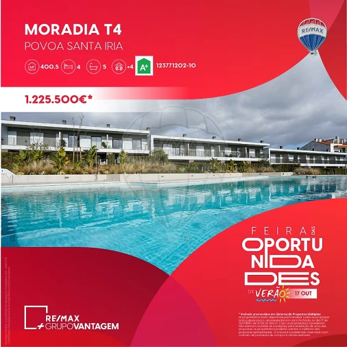 Moradia T4 para Venda em Póvoa de Santa Iria e Forte da Casa Foto 40
