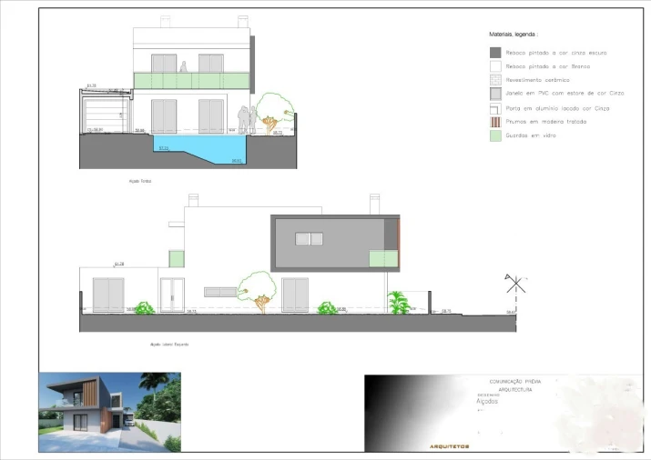 Moradia T4 para Venda em Fernao Ferro Planta 5