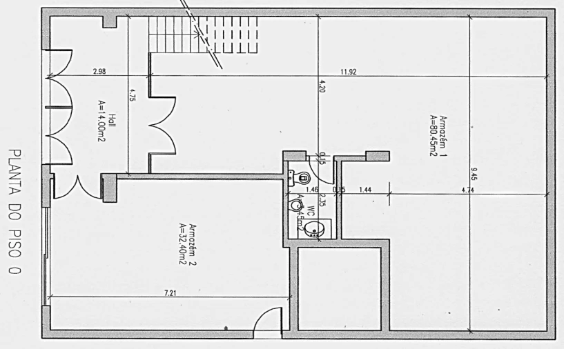 Loja para Arrendamento em Cascais e Estoril Planta 1