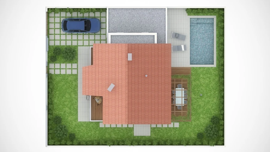 Moradia T3 para Venda em São Domingos de Rana Planta 3